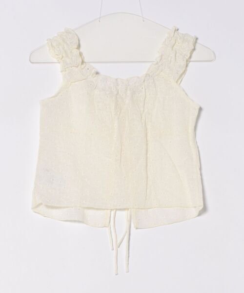 CERCA（チェルカ）の「【 MEMECLE / メメクル 】レーススクエアネック リボンブラウス（シャツ/ブラウス・レディース・ホワイト・M/L/S）」の6枚目の写真
