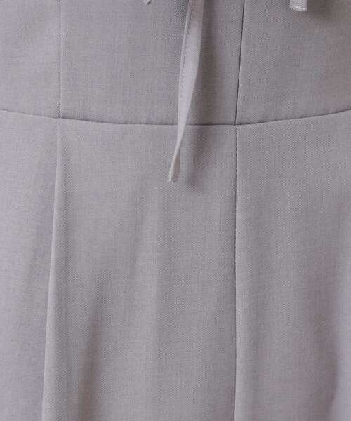 couture brooch(クチュールブローチ)の「【大人可愛い・肩紐調節可能】リボンキャミサロペット(サロペット/オーバーオール・レディース・グレー/ブラック・38/36/42/40)」の19枚目の写真