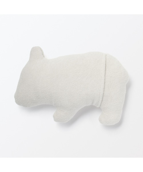 無印良品(ムジルシリョウヒン)の「ポケット付き 動物クッション(パンダ) 23.5×15.5cm(クッション/クッションカバー・メンズ・その他・FREE)」の3枚目の写真