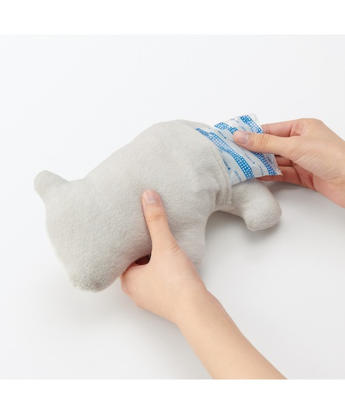 無印良品(ムジルシリョウヒン)の「ポケット付き 動物クッション(パンダ) 23.5×15.5cm(クッション/クッションカバー・メンズ・その他・FREE)」の5枚目の写真