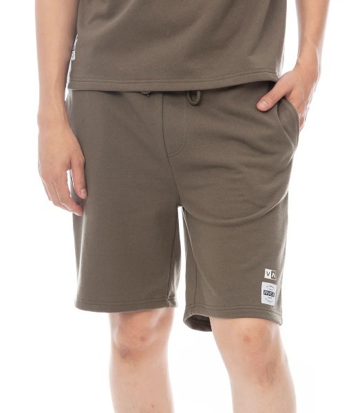 RVCA（ルーカ）の「RVCA メンズ ESCAPE FT WS ショートパンツ 【2025年春夏モデル】/ルーカスウェットボトムス（スウェットパンツ・メンズ・ホワイト/ブラウン/ブラック・MEDIUM/SMALL/LARGE/X-LARGE）」の5枚目の写真