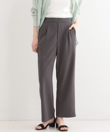 SHOO・LA・RUE | 【洗える/S-LL/しわになりにくい】スマートにみえるワイドパンツ(その他パンツ)