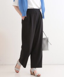 SHOO・LA・RUE | 【洗える/しわになりにくい】脚のラインを拾いにくい スマートイージー ワイドパンツ(その他パンツ)