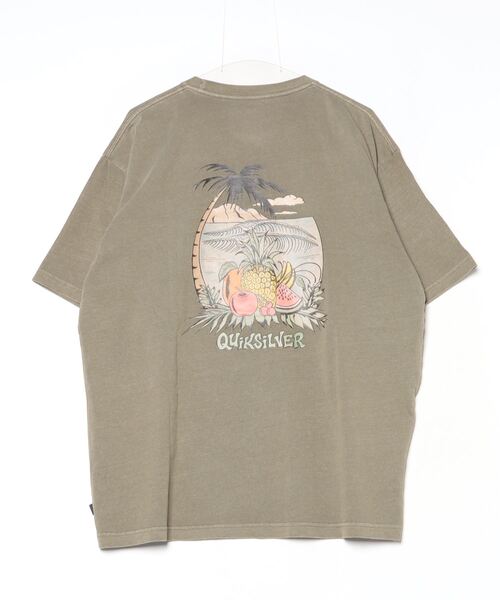Quiksilver（クイックシルバー）の「クイックシルバー QUIKSILVER FRUITS ISLAND ST（Tシャツ/カットソー・メンズ・ブラック/オリーブ/ホワイト・M/L/LL/3L/S）」の5枚目の写真