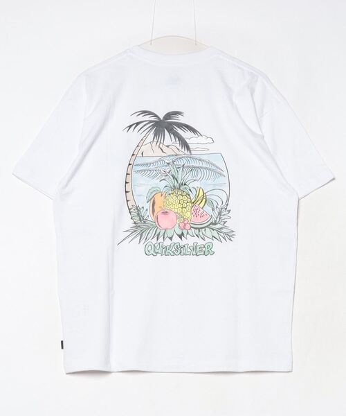 Quiksilver（クイックシルバー）の「クイックシルバー QUIKSILVER FRUITS ISLAND ST（Tシャツ/カットソー・メンズ・ブラック/オリーブ/ホワイト・M/L/LL/3L/S）」の6枚目の写真
