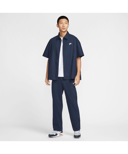 NIKE(ナイキ)の「NIKE/ナイキ クラブ BTN S/S トップ OS(シャツ/ブラウス・メンズ・アイボリー/カーキ・M/L/S/XL)」の11枚目の写真