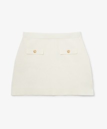 ニット ポケット ミニスカート