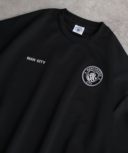 エンブレム風ワッペンTシャツ セール】【Manchester City/マンチェスターシティー】エンブレム