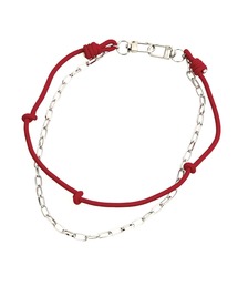 an meets zakka（アンミツザッカ）の「an meets zakka カラーコード×チェーン２連ネックレス(45cm)（ネックレス）」