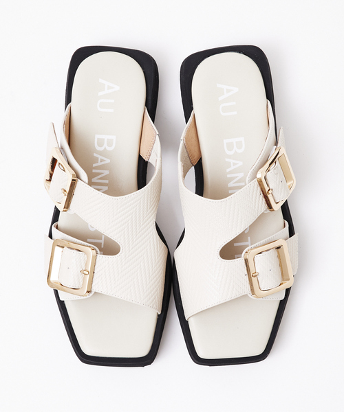 Au BANNISTER(オゥバニスター)の「ダブルペルト ボリュームソールサンダル(サンダル・レディース・ブラック/アイボリー/ブラウン系その他・S/M/L)」の11枚目の写真