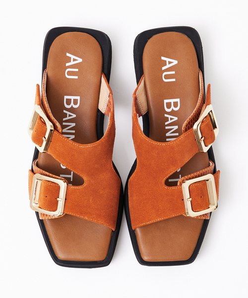 Au BANNISTER(オゥバニスター)の「ダブルペルト ボリュームソールサンダル(サンダル・レディース・ブラック/アイボリー/ブラウン系その他・S/M/L)」の12枚目の写真