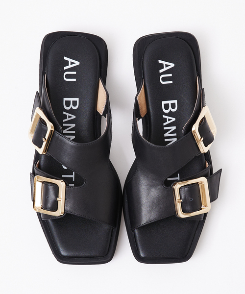 Au BANNISTER(オゥバニスター)の「ダブルペルト ボリュームソールサンダル(サンダル・レディース・ブラック/アイボリー/ブラウン系その他・S/M/L)」の13枚目の写真