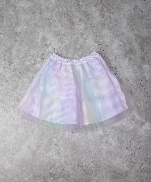 AIMABLE（エマーブル）の「リバーシブルスカート（スカート・キッズ・ネイビー/ラベンダー・100/110/120/130/140）」の5枚目の写真