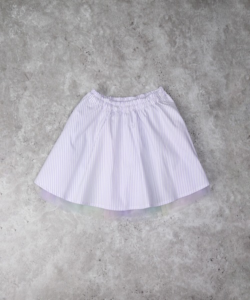 AIMABLE（エマーブル）の「リバーシブルスカート（スカート・キッズ・ネイビー/ラベンダー・100/110/120/130/140）」の8枚目の写真
