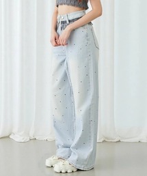 paravion | フリルレースデニム(デニムパンツ)