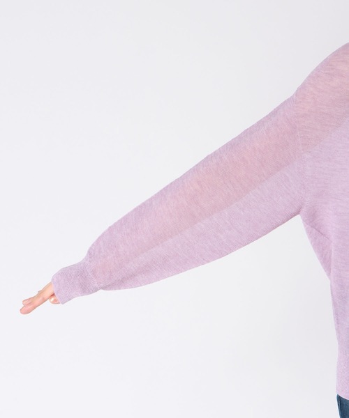 麻混ホールガーメントカーディガン（カーディガン/ボレロ）｜Jines