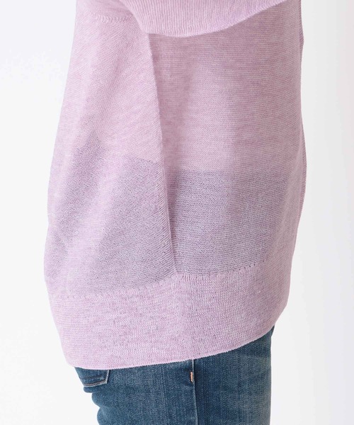 麻混ホールガーメントカーディガン（カーディガン/ボレロ）｜Jines