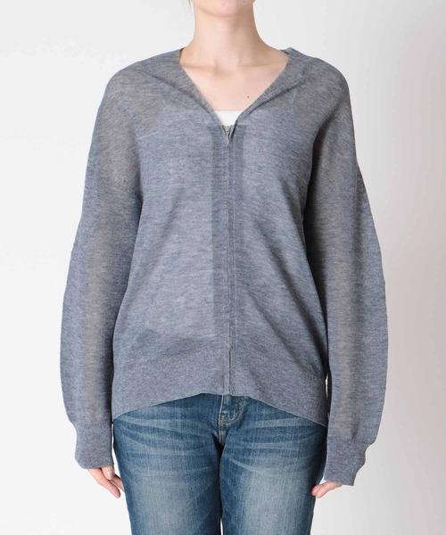 麻混ホールガーメントカーディガン（カーディガン/ボレロ）｜Jines