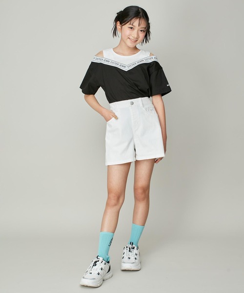 JENNI(ジェニィ)の「オーロララインメッシュスニーカー(スニーカー・キッズ・ブラック/シルバー/ラベンダー・23cm/22cm/21cm/20cm/24cm)」の6枚目の写真