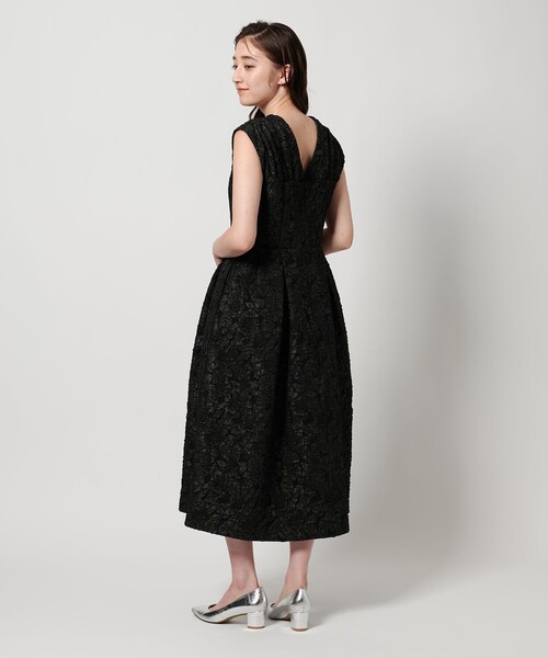 BEAUTY&YOUTH UNITEDARROWSジャガードVネックワンピース beauty&youth ジャガードVネックワンピース - メルカリ