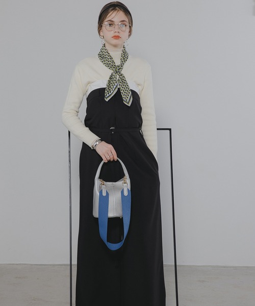 antic rag（アンティックラグ）の「Lamine ラミネ（ハンドバッグ・レディース・ブラック/シルバー/イエロー/ベージュ/グリーン/ピンク/ブルーグリーン/マスタード/アッシュブラウン・FREE）」の10枚目の写真