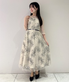 MISCH MASCH 水彩グラデーションフラワーワンピース セール】□2024春夏新作□水彩グラデーションフラワーワンピース