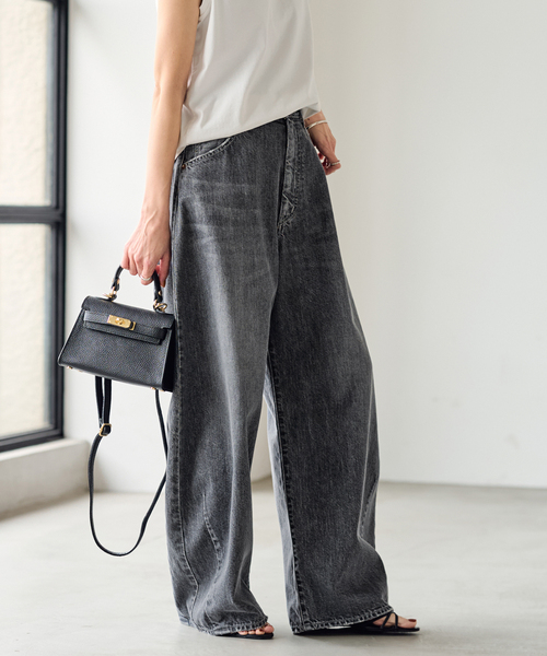 framework ジョンブル別注バレルパンツ JOHNBULL/ジョンブル 別注デニムバレルパンツ（デニムパンツ