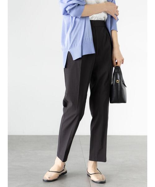 Lugnoncure（ルノンキュール）の「ストレッチテーパードパンツ（その他パンツ・レディース・ブラック/チャコールグレー/オフホワイト/ブルー/ベージュ・M/S/L）」の11枚目の写真