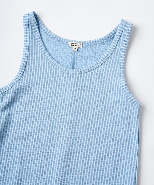 BILLABONG(ビラボン)の「BILLABONG レディース 【CHILLWEAR】 LIGHT SUCKER ONEPIECE DRESS ワンピース 【2025年夏モデル】/ビラボンタンクトップワンピース(ワンピース・レディース・オフホワイト/スカイブルー・MEDIUM)」の3枚目の写真