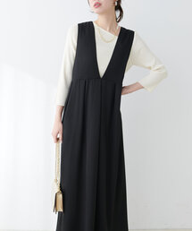 natural couture レディース　サロペットスカート natural couture 「natural couture」 サロペットスカート FREE