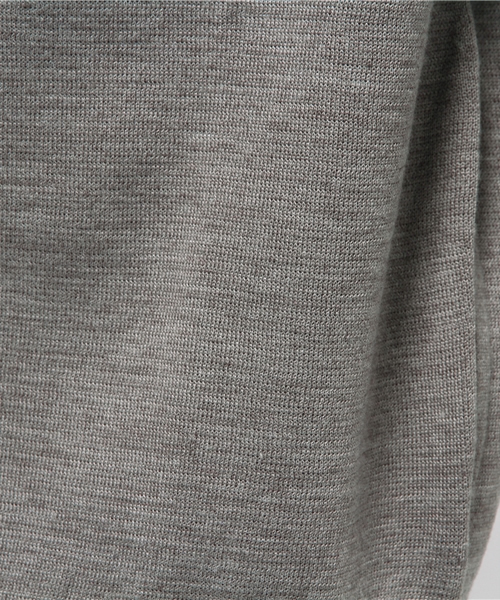 CIAOPANIC（チャオパニック）の「【Ciaopanic】　スウェット風ニット（ニット/セーター・レディース・グレー/オフホワイト・FREE）」の8枚目の写真