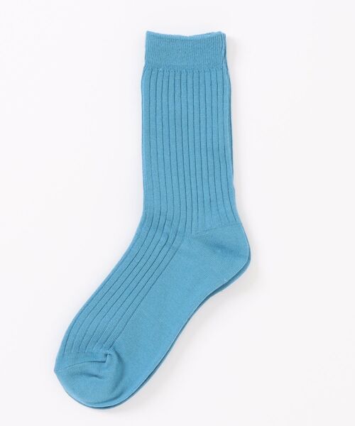 Fun & Daily（ファンアンドデイリー）の「F&D : カラーリブソックス（ソックス/靴下・レディース・ホワイト/ブラウン/ピンク/チャコールグレー/ブルー/ブラック・FREE）」の9枚目の写真