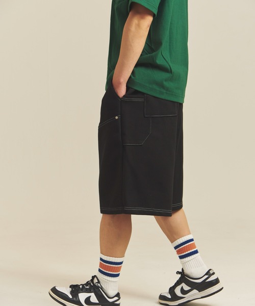 JACKROSE（ジャックローズ）の「JE-SELECT-ダブルニースウェットショートパンツ（スウェットパンツ・メンズ・ブラウン/ブラック/グレー・FREE）」の22枚目の写真