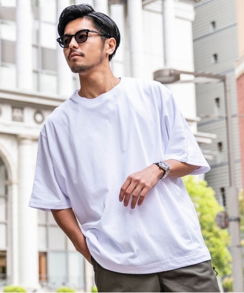 SILVER BULLET(シルバーバレット)の「『CavariA/キャバリア』ドルマンスリーブTシャツ(Tシャツ/カットソー・メンズ・ブラック/チャコールグレー/ホワイト・L/M)」の2枚目の写真