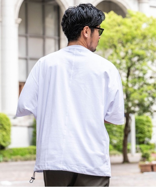 SILVER BULLET(シルバーバレット)の「『CavariA/キャバリア』ドルマンスリーブTシャツ(Tシャツ/カットソー・メンズ・ブラック/チャコールグレー/ホワイト・L/M)」の7枚目の写真