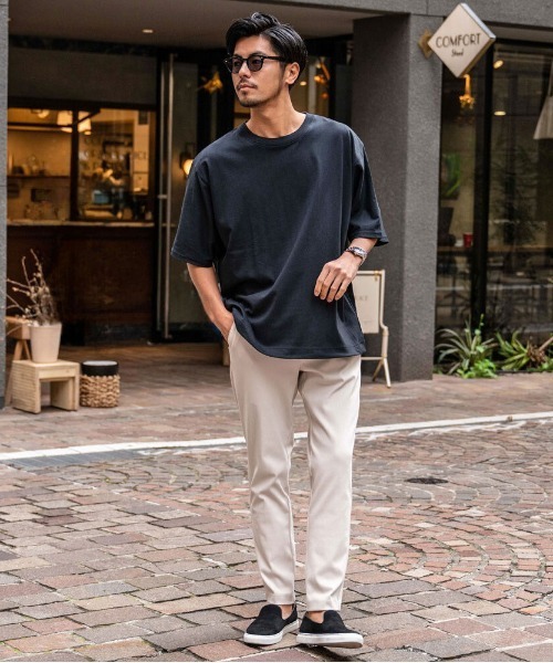 SILVER BULLET(シルバーバレット)の「『CavariA/キャバリア』ドルマンスリーブTシャツ(Tシャツ/カットソー・メンズ・ブラック/チャコールグレー/ホワイト・L/M)」の8枚目の写真