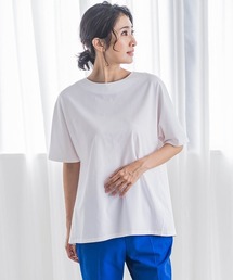 バックフレアカットソー≪洗濯機で洗える≫