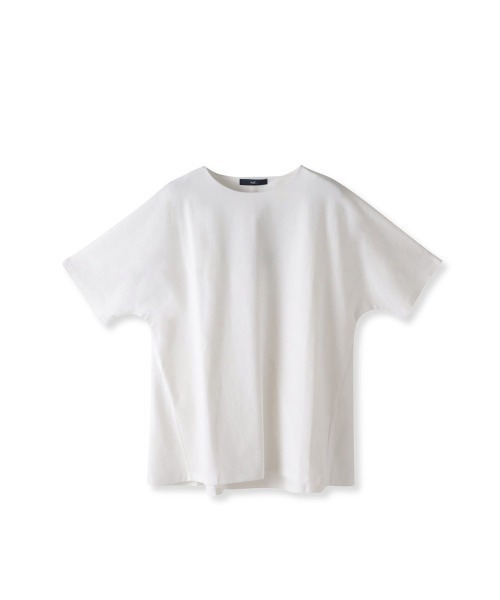 la.f…(ラエフ)の「バックフレアカットソー≪洗濯機で洗える≫(Tシャツ/カットソー・レディース・ブラック/ホワイト/ライトグレー・9号)」の18枚目の写真