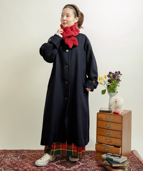 CHILD WOMAN（チャイルドウーマン）の「フェイクファー シャーリングマフラー（マフラー・レディース・ピンク/レッド/ネイビー・FREE）」の18枚目の写真