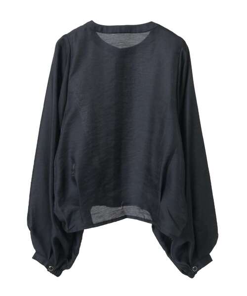 Tiara（ティアラ）の「シアードルマンブラウス（シャツ/ブラウス・レディース・ネイビー/セージグリーン・FREE）」の11枚目の写真