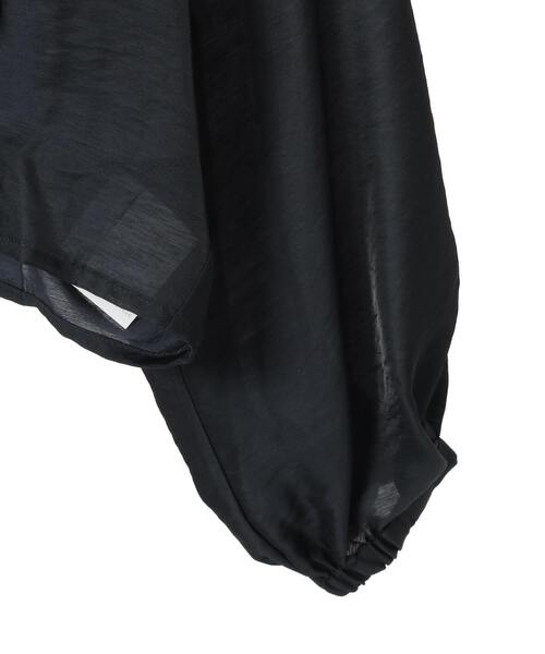 Tiara（ティアラ）の「シアードルマンブラウス（シャツ/ブラウス・レディース・ネイビー/セージグリーン・FREE）」の13枚目の写真