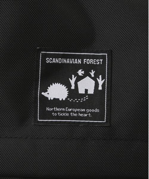 SCANDINAVIAN FOREST(スカンジナビアン・フォレスト)の「SCANDINAVIAN FOREST アクティブデイパック撥水加工(バックパック/リュック・レディース・ブラック/カーキ/グレー/ネイビー・FREE)」の9枚目の写真