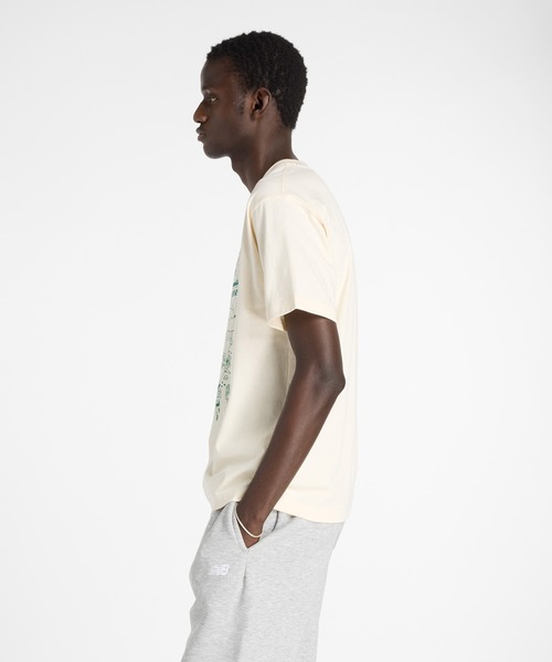 NEW BALANCE（ニューバランス）の「Athletics ランミューラルショートスリーブTシャツ（Tシャツ/カットソー・メンズ・ナチュラル・XX-LARGE/X-LARGE/LARGE/MEDIUM/SMALL）」の6枚目の写真