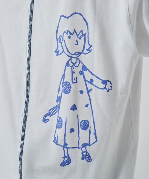 SHINYAKOZUKA（シンヤコヅカ）の「BOY AND GIRL（Tシャツ/カットソー・メンズ・ホワイト/ブラック・MEDIUM/LARGE）」の19枚目の写真