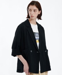 PUBLIC TOKYO | シアーダブルジャケット(テーラードジャケット)