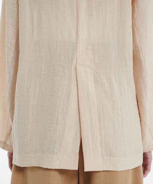 PUBLIC TOKYO（パブリックトウキョウ）の「シアーダブルジャケット（テーラードジャケット・レディース・ブラック/ホワイト・1/2）」の8枚目の写真