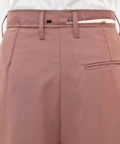 CAMIEL FORTGENS（カミエル フォートへンス）の「【CAMIEL FORTGENS】SUIT PANTS（スラックス・メンズ・ピンク/ブラック・SMALL/XX-SMALL/MEDIUM）」の8枚目の写真