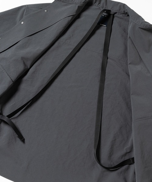 meanswhile(ミーンズワイル)の「Detachable Sleeve Snap SH(シャツ/ブラウス・メンズ・チャコール/ベージュ系その他・1(S)/3(L))」の8枚目の写真