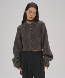 Brashed Knit Cardigan