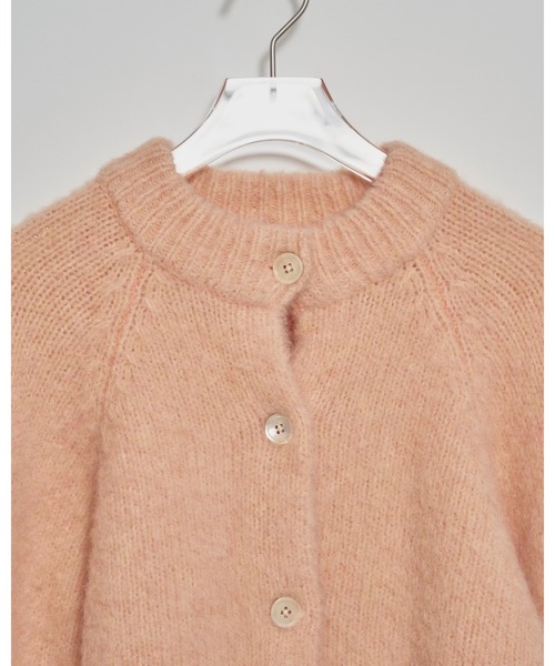 TODAYFUL（トゥデイフル）の「Brashed Knit Cardigan（カーディガン/ボレロ・レディース・オリーブ/ピンクベージュ/チャコールグレー・FREE）」の19枚目の写真